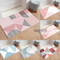modern carpet lounge rug study pink girls bedroom mat soft anti slip coffeetable bedroom chair mats teenager home accessories