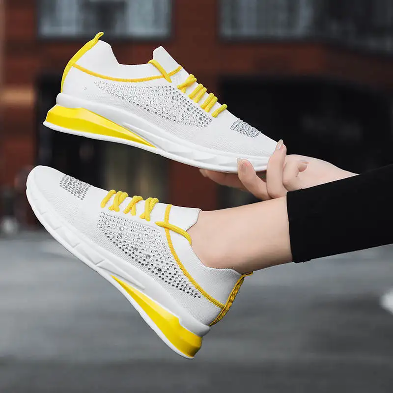 

Sneakers Women's Shouse Sport Sneakers Woman Net Running Shoes Woman Zapatillaa White Sports For Women Luxury Brand Tennis Mesh