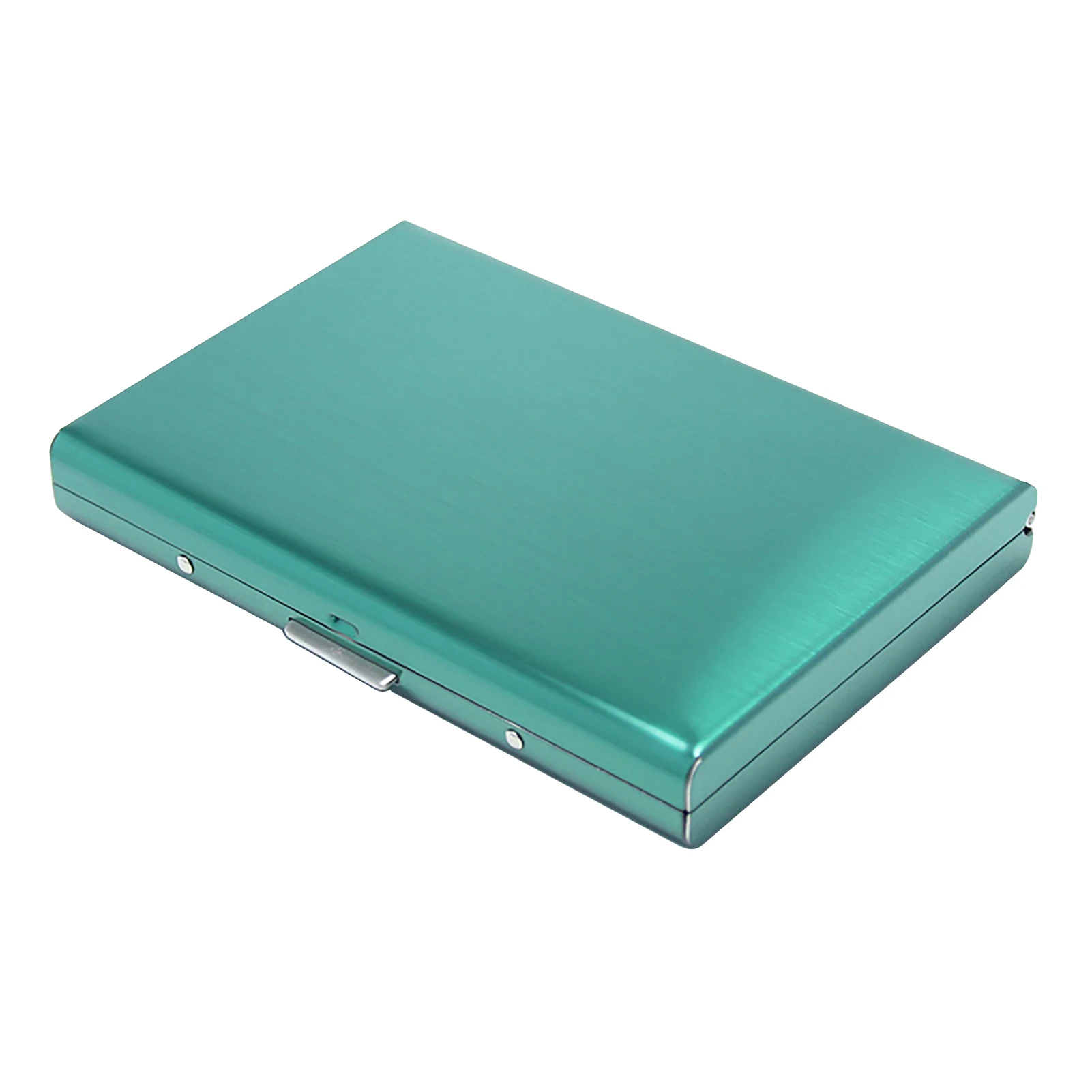 

Gift Anti Theft Travel Case Business ID Storage Stainless Steel Wallet Credit Card Holder Slim 6 Slots Protective Portable
