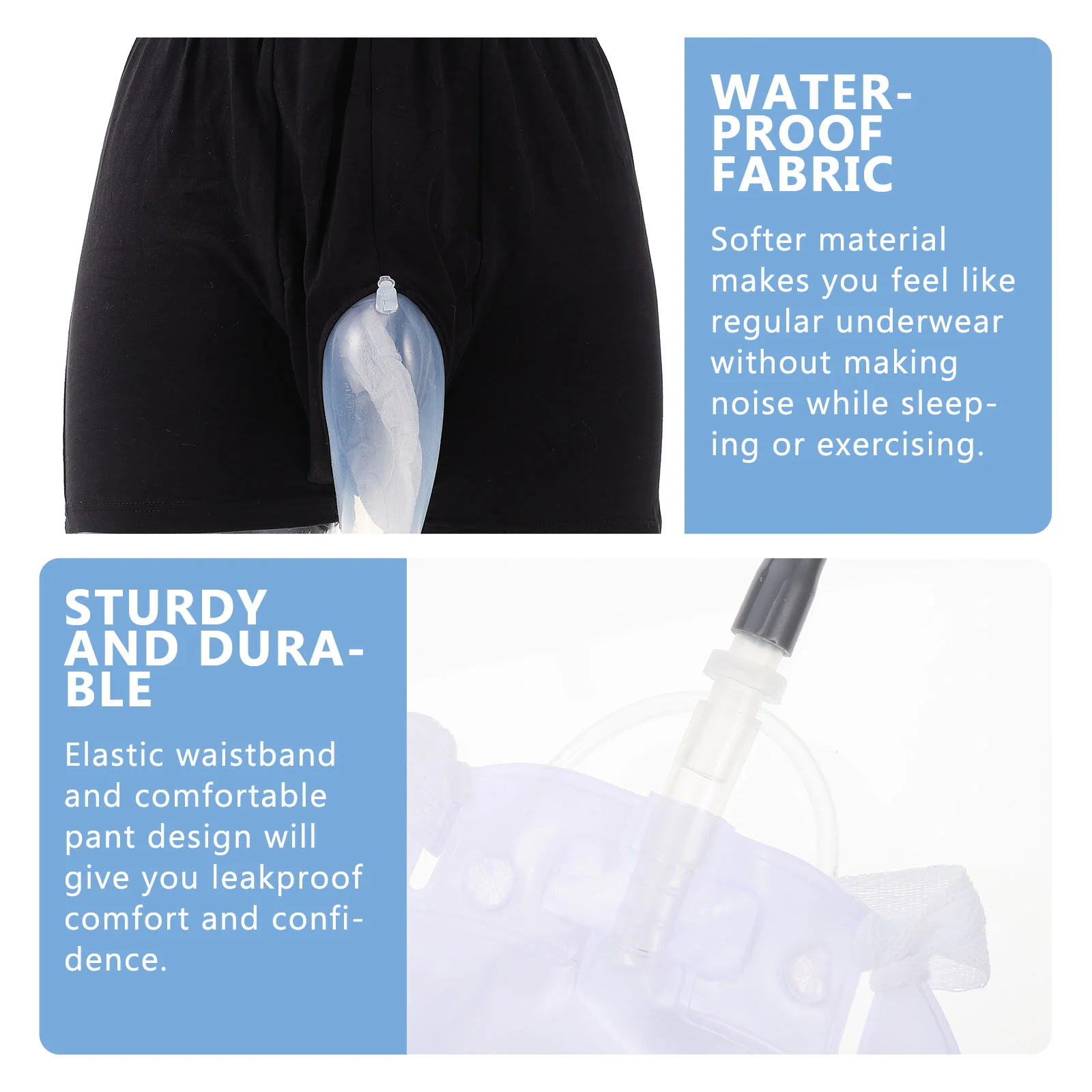 

1 Set Incontinence with Bags Anti-leak Incontinence Men