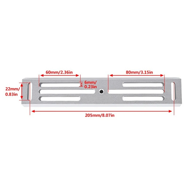 

Astronomical Telescope Accessories Dovetail Plate 9 In Deluxe Dovetail Rail With 228mm Length Vixen Style YOU CAN Easily Balace