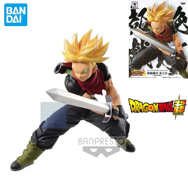 

Оригинальное аниме BANDAI, драконий жемчуг Z, супер искусство, Модель № 5, фигурки героев аниме, коллекционные куклы, Подарочные игрушки