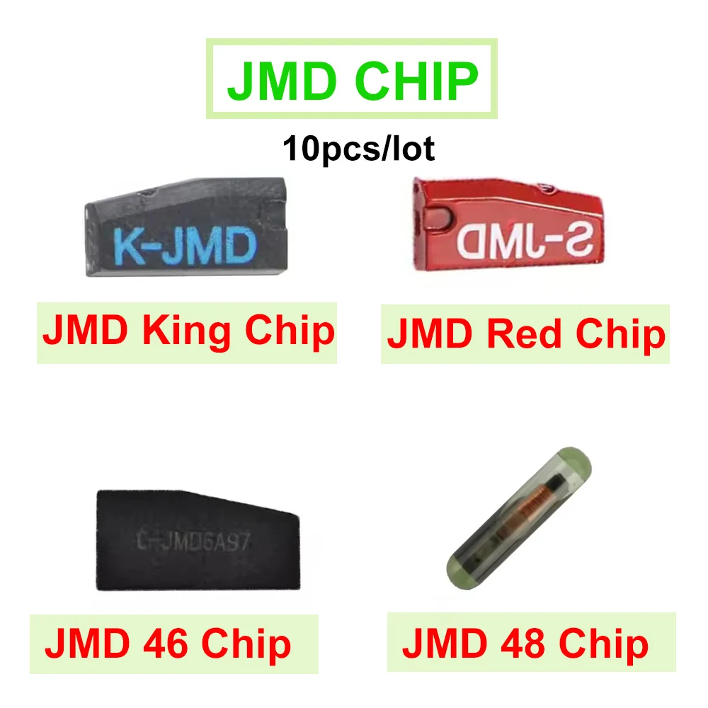 

10 шт./лот JMD Super Red/King Blue JMD48 JMD46 ID46/47/48/4C/4D/T5/G чипы-транспондер для автомобильных ключей E-Baby/Handy Baby 2 Key Programmer