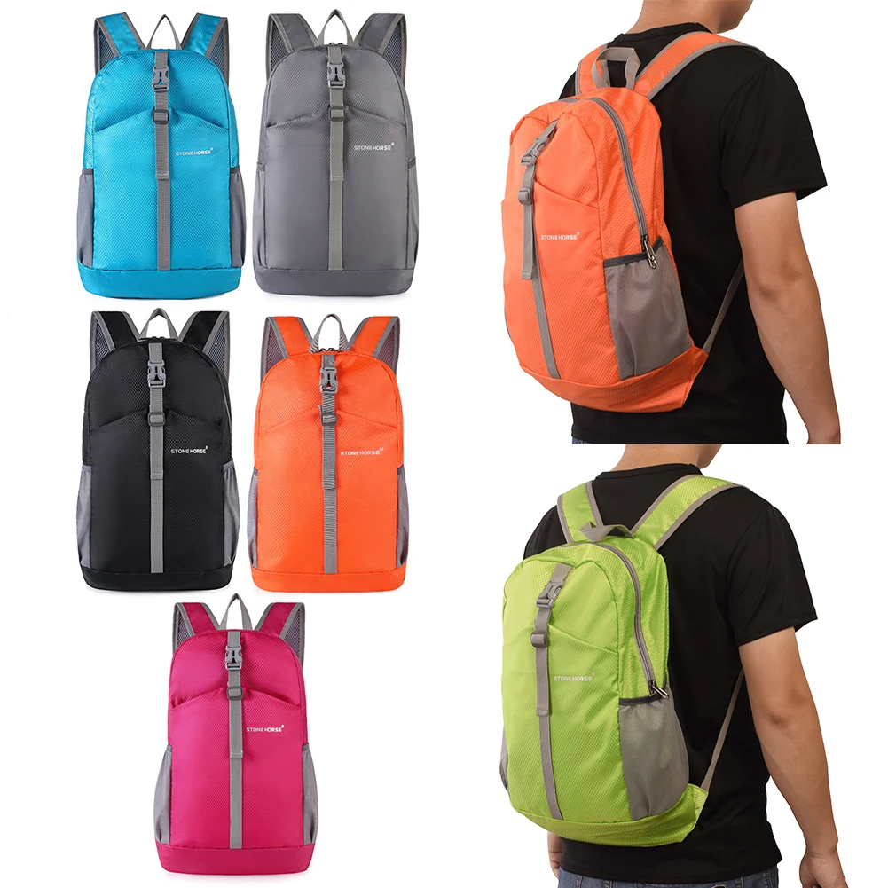 

8L Bicycle Cycling Backpack Hydration Pack Hiking Camping Run Water Bladder Bag Large Capacity Outdoor Waterproof Folding Bag