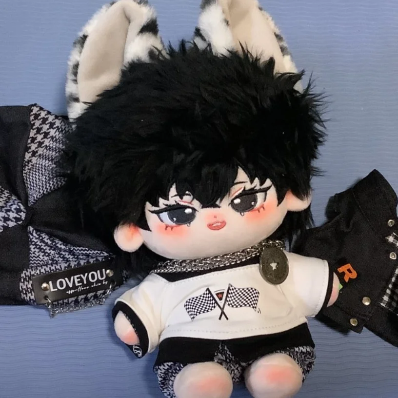 

Оригинальная плюшевая набивная кукла Wu Xiu в виде хвоста, кавайный монстр, плюшевая кукла-скелет, подарок для косплея, 20 см