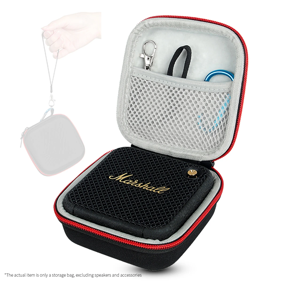 

Жесткие сумки из ЭВА для Marshall Willen, сумка для хранения динамиков, портативная уличная сумка для защиты Bluetooth динамика Willen, для путешествий, для переноски