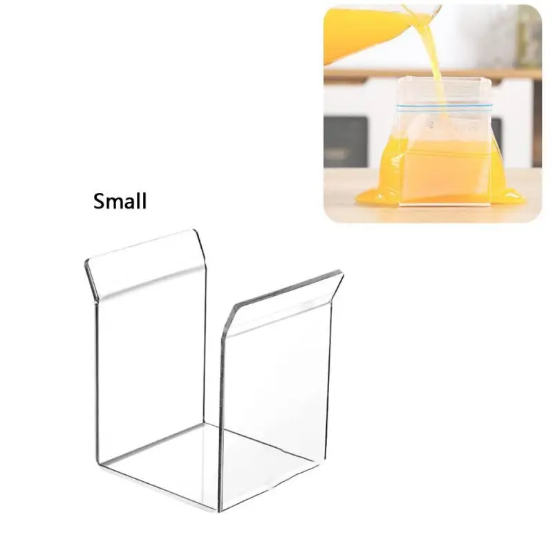 Держатель для сумки еды акриловый кронштейн с высокой проницаемостью прочный