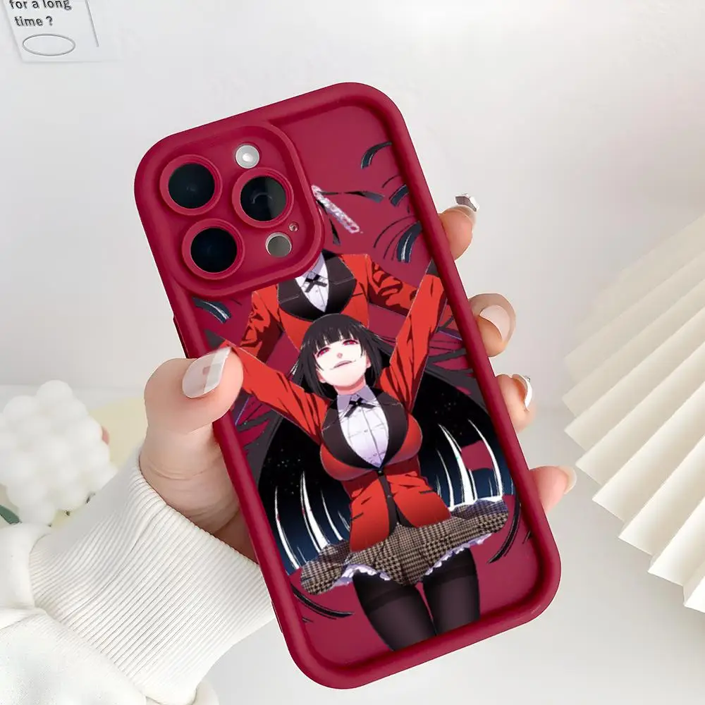 Чехол для телефона с японским аниме Kakegurui Jabami Y-Yomeko MINISO лестница глаз Iphone 11 12 13 14 15 16