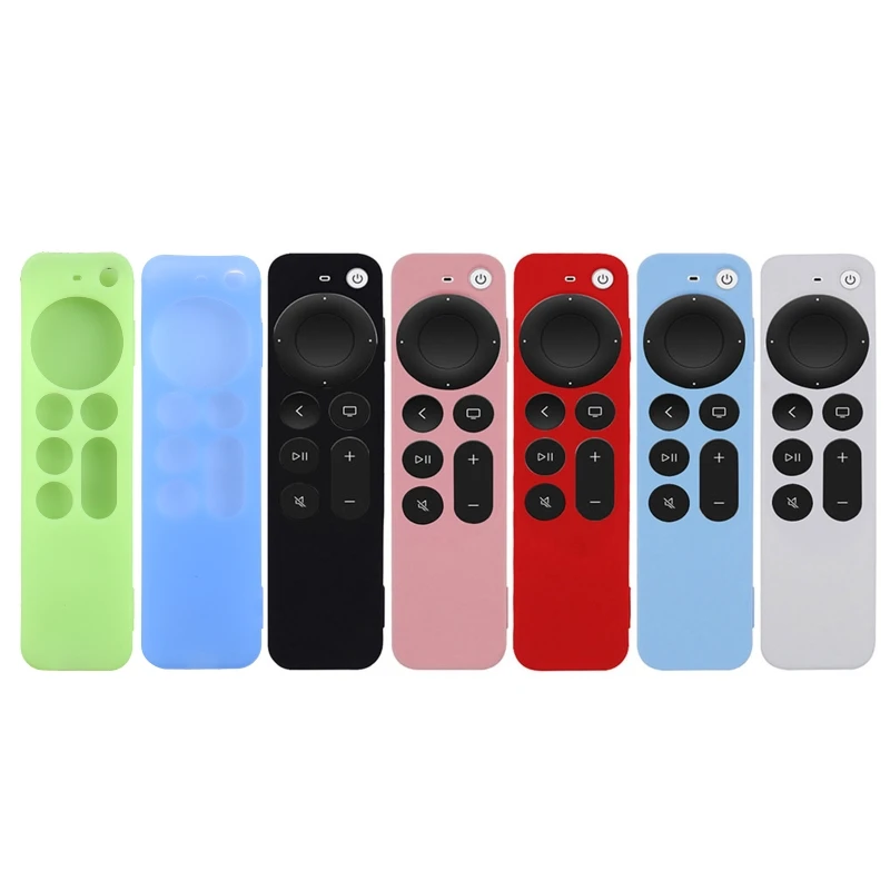

Silicone Remote Protective for Case for -Apple 4K Shockproof for Ca