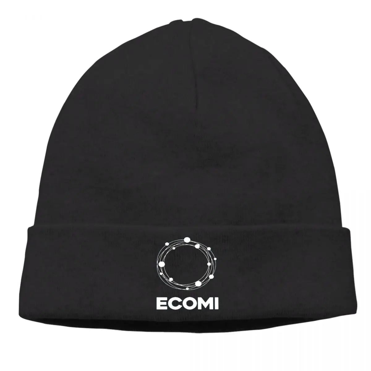 

Bitcoin BTC XBT Crytopcurrency Blockchain Skullies Beanies Ecomi Knit Bonnet Hats Men Women's Street Ski Cap