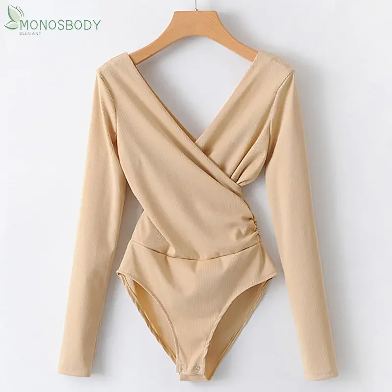 Monos Mujer Body Femme 2024 секс-топы с открытой спиной модные женские боди черные эластичные