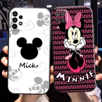 mickey minnie mouse piuto phone case for samsung galaxy a02 a11 a12 a20 a21 a21s a22 a31 a32 a51 a52 a70 a71 a72 5g tpu carcasa