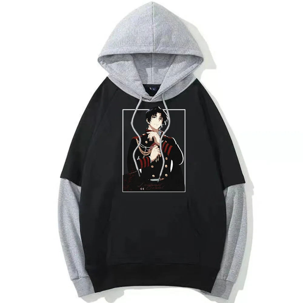 

2022 Seraph Of The End Funny Men's Hoodie Unisex Sweatshirt High Quality Large Hoodies Hood Anime Cosplay Oversized Clothes