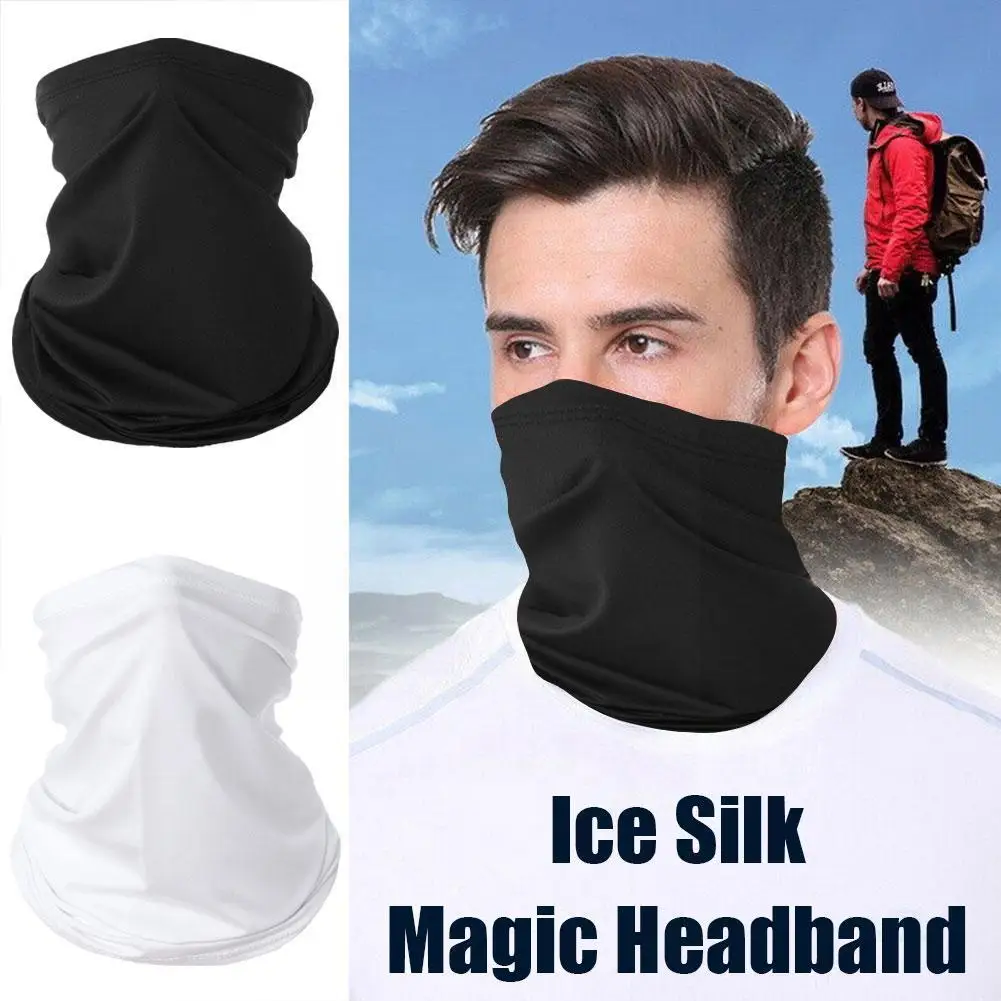 

Outdoor Cycling Riding Neck Gaiter Multipurpose Protection Headband Neck Face Motorcycle Mask Scarf Tube Scarf Magic Earmuf O5T5