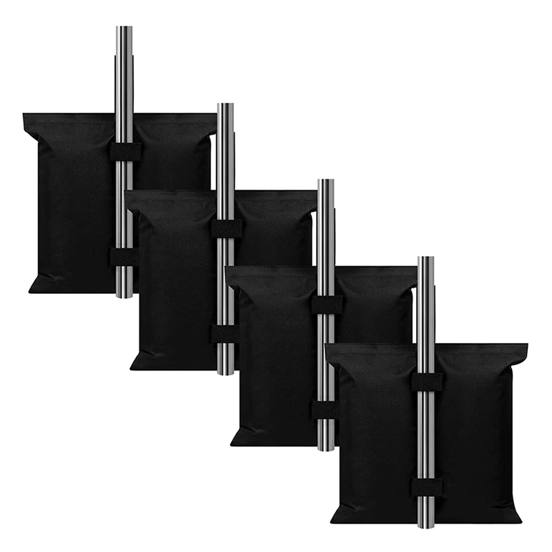 

4Pcs Canopy Weights, Sand Bags Weights For Canopy Legs, Heavy Duty Tent Weights Windproof Sandbag