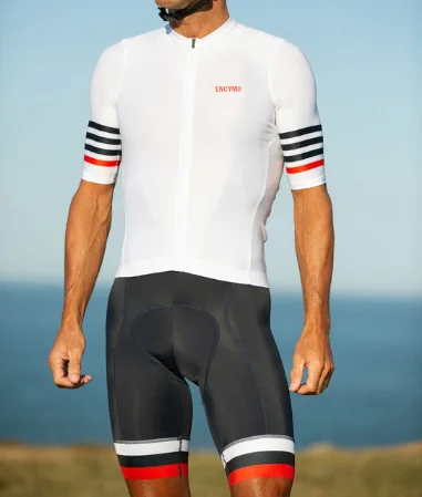 

2022 New Pro Team Lightweight Short Sleeve Cycling Jersey And Bib Shorts High Quality Gel Pad Italy Miti Leg