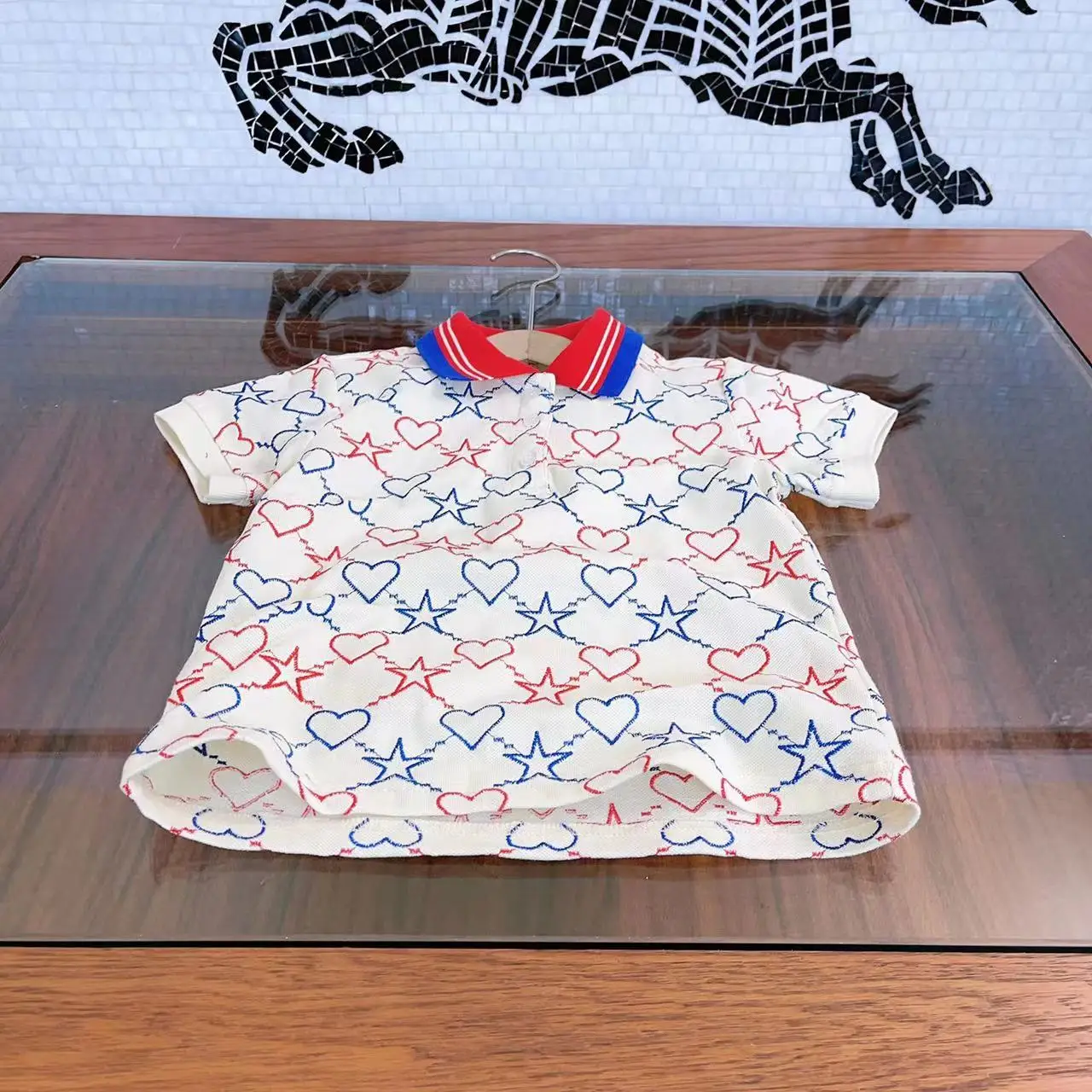 

Children's POLO Shirt Summer Fashion New Girl's T-Shirt Embroidery Design Cotton Loose Breathable Girl's Short Sleeve Top