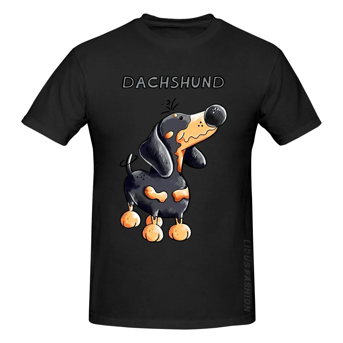 

Cute Dachshund Teckel Dackel Dog T Shirt Clothing Graphics Tshirt Short Sleeve Sweatshirt undershirt Unisex T-shirt Tee