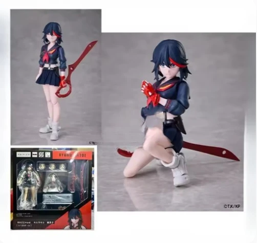 Фото В наличии: 100% Оригинальная коллекционная фигурка Aniplex Buzzmod Kill La Kill Рюко Майтои, масштаб 1/12, аниме-модель, игрушка №1