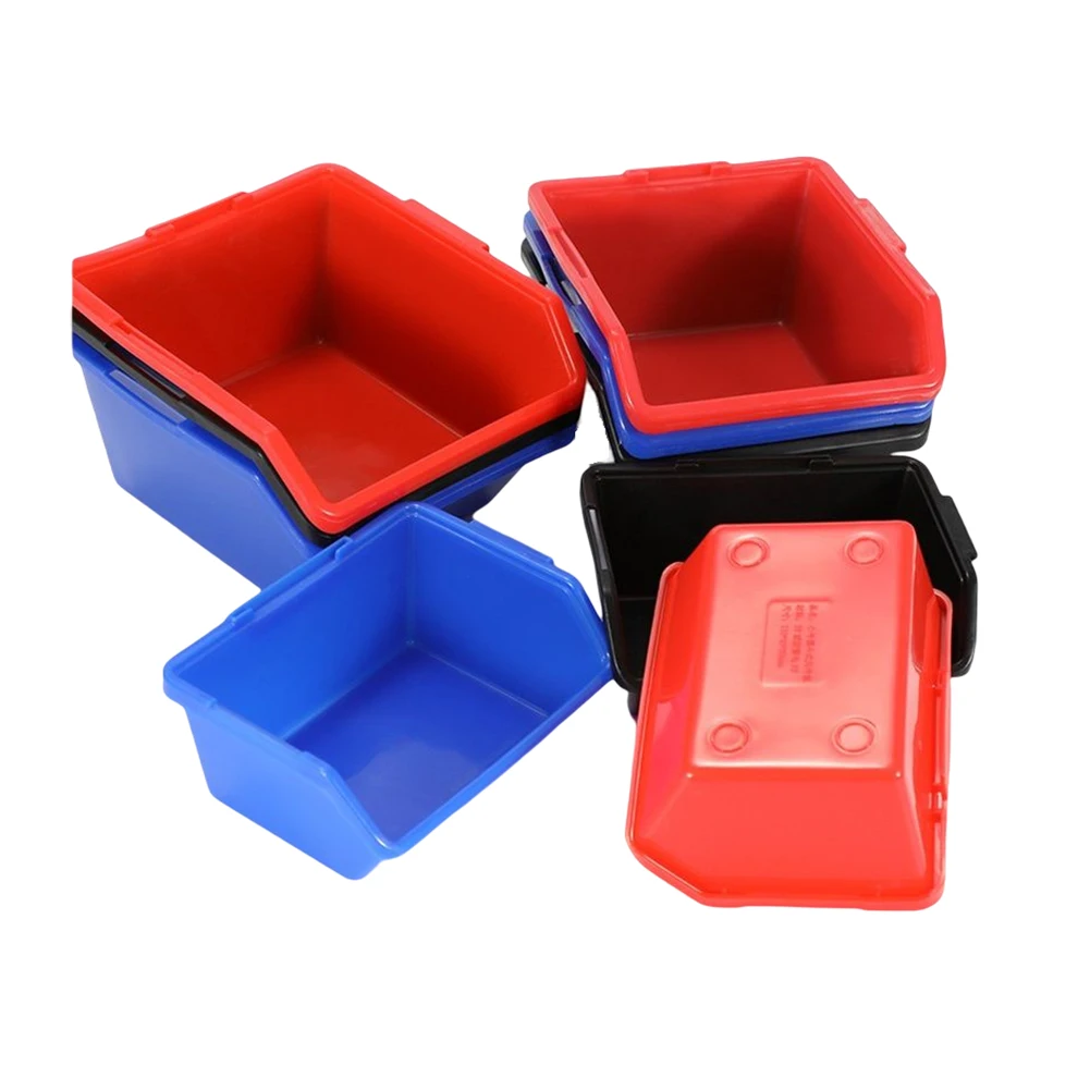 

Wall-Mounted Storage Box Tool Parts Garage Unit Shelving Hardware Screw Tool Organize Box Components Tool Box