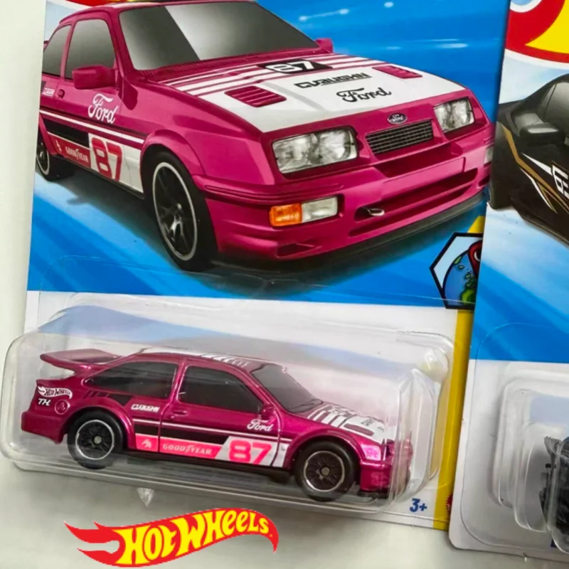 Фото Коллекционная серия Hot Wheels Super Treasure Hunt 2026E: Модель Ford Sierra Cosworth (87) из литого сплава, коллекционные машинки-сюрпризы №2