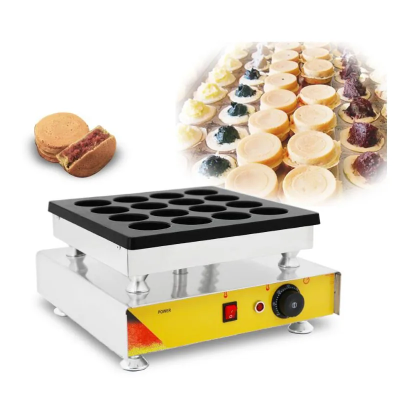 

Taiwan Red Bean Cake Wheel Cake Machine 16-hole Egg Burger Machine Commercial Egg Burger Machine Breakfast Snack