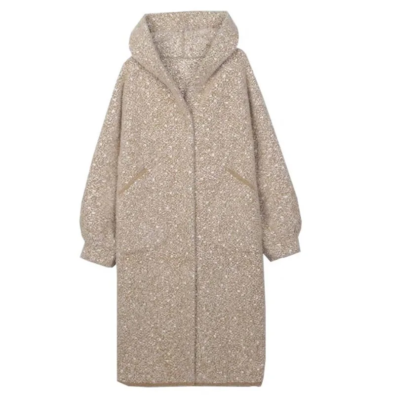 Высококачественная бархатная норковая куртка женское осенне-зимнее пальто