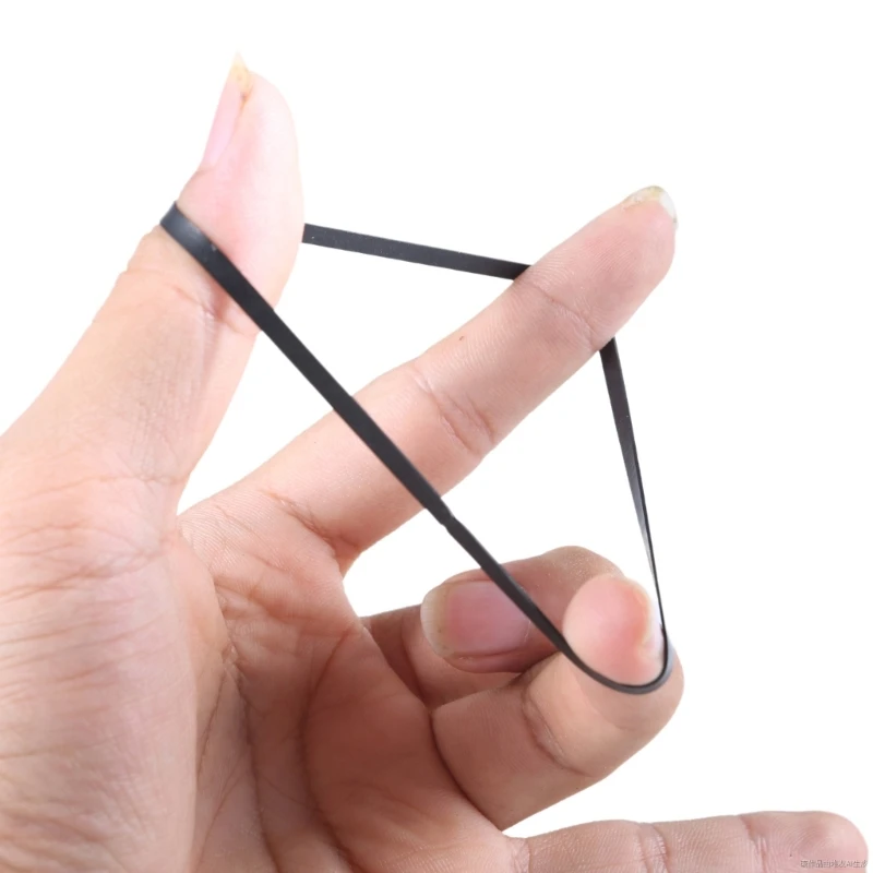 В упаковке 180 резиновых приводных ремней разных размеров 1 мм 2 3 ремень для