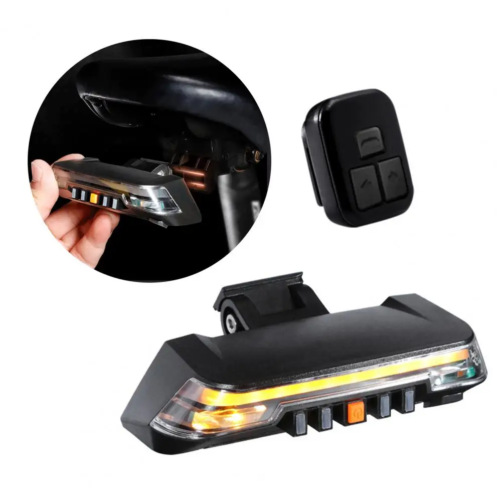 

Bicycle Anti-theft Alarm Rear Light Wireless Remote Control Taillight Waterproof Smart Cycling Bike Light Safety Warning Lamp