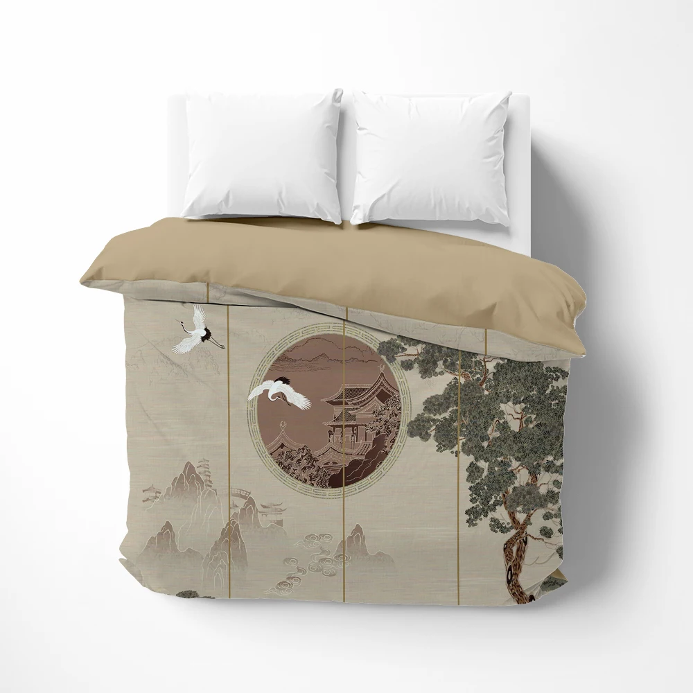 

1 шт. роскошный пододеяльник покрывало одеяло/удобный чехол постельное белье 140x200 150x200 135x200 240x220 Индивидуальный размер ретро дерево