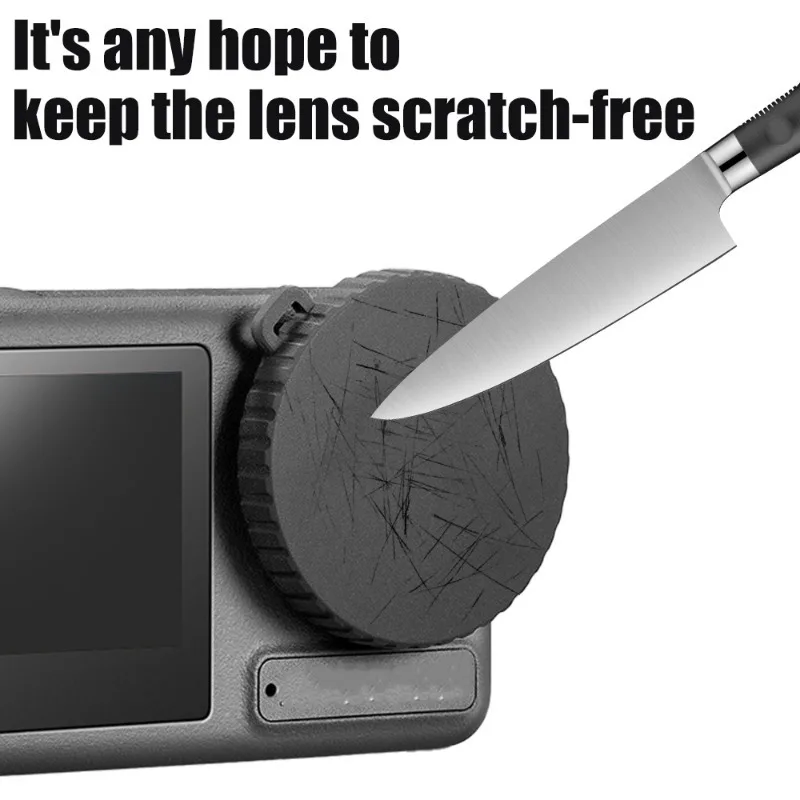 Мягкая силиконовая крышка объектива для спортивной камеры DJI Action 5Pro/4/3