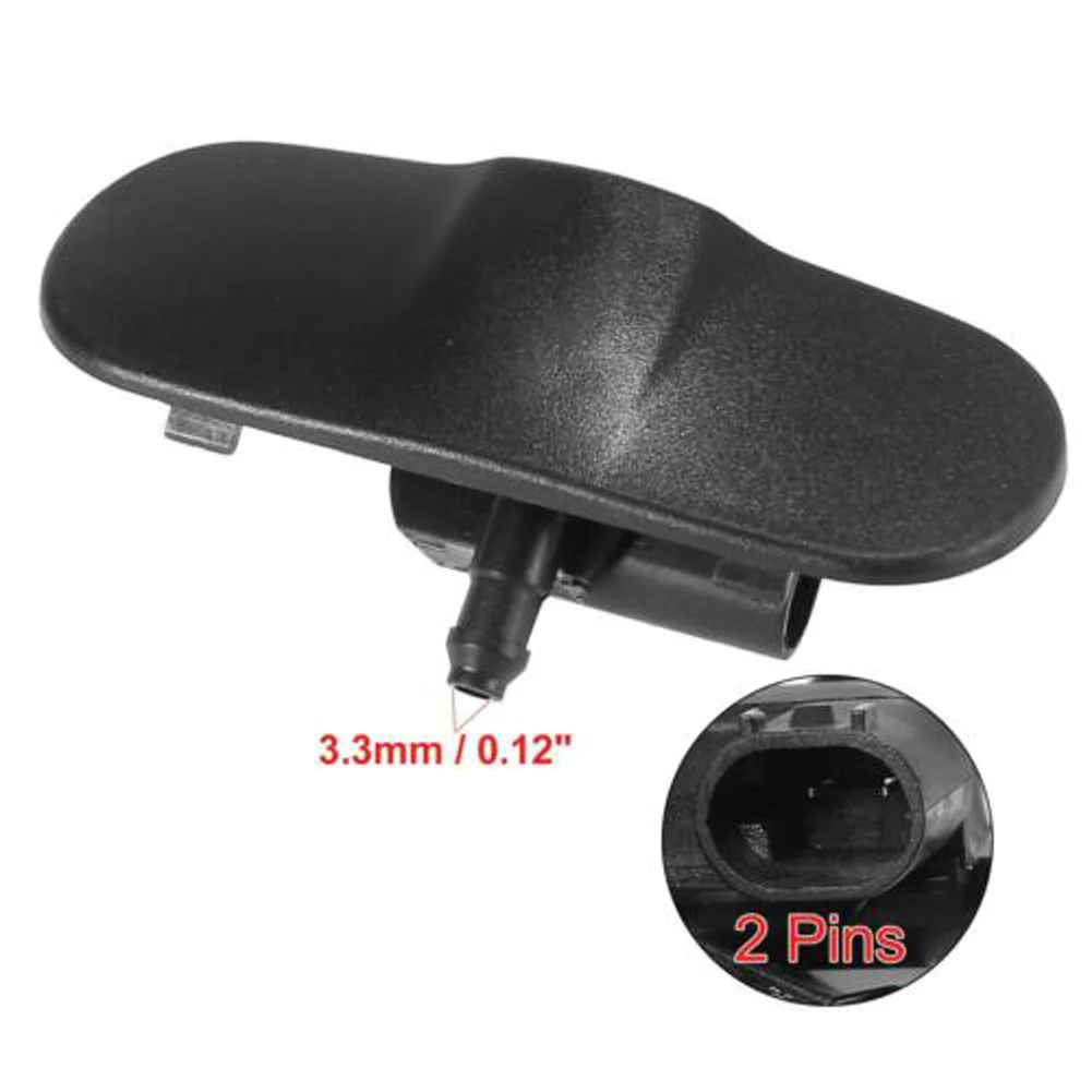 

Car Windshield Washer Nozzles Spray Jet 2 Stitches 8J0955988G 9x5cm For A1 A3 A4 A6 TT Q7 Water Nozzle Plastic Products