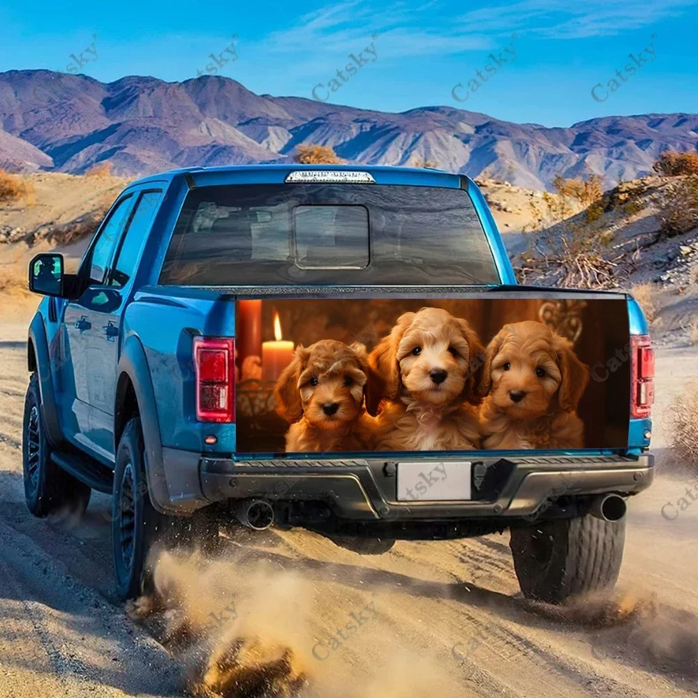 Милая повязка на заднюю дверь для собак Cavapoo материал профессионального класса