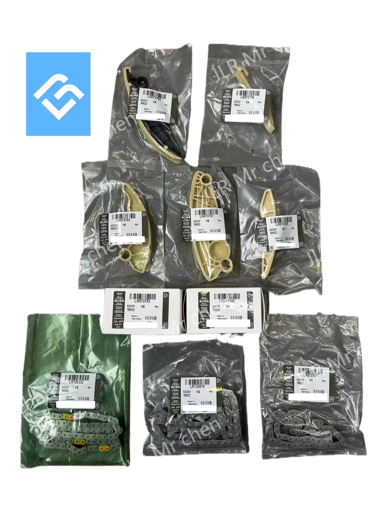 

Комплект цепи ГРМ для Land Rover Jaguar 2.0 AJ20D-204DTA, 204DTD LR 073753 LR 073754 LR 073744 LR 073770 LR 073765 оригинал