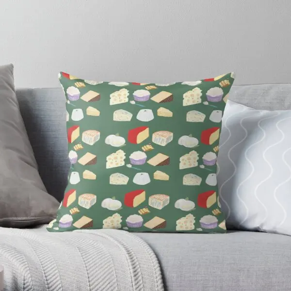 

Cheese Chart Printing Throw Pillow Cover Wedding Soft Sofa Home Bed Waist Fashion Square Throw Decorative Pillows not include
