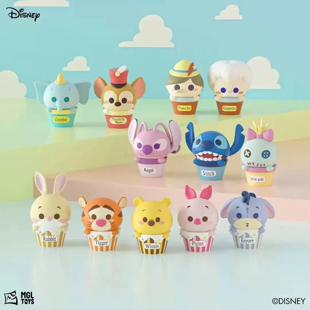 

Disney Anime Figures Mystery Box Blind Bag Toy Story Mickey Mouse Stitch Cute Figures Collection Toy Cute Chrismas Gift