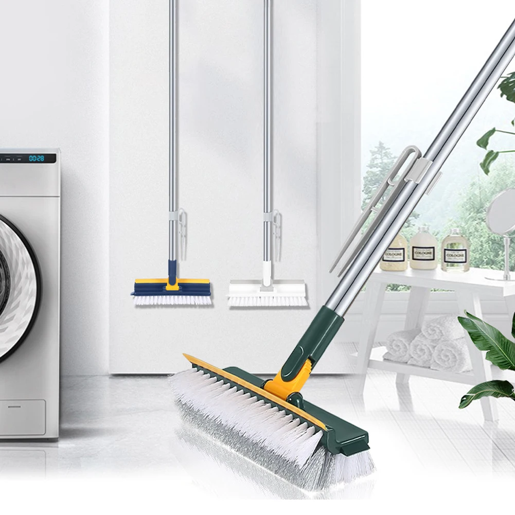 Щетка с щетиной и скребком 3 в 1