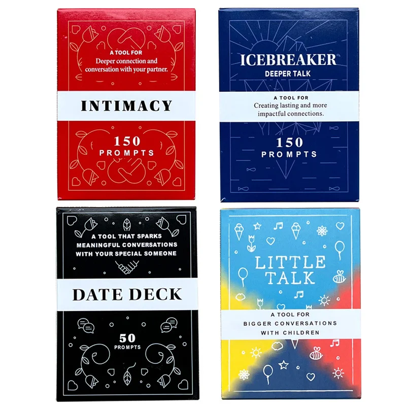 

Desktop Games Couples Intimate Conversations Card Game Intimacy Deck By BestSelf Romantic Couples Board Games Party Games