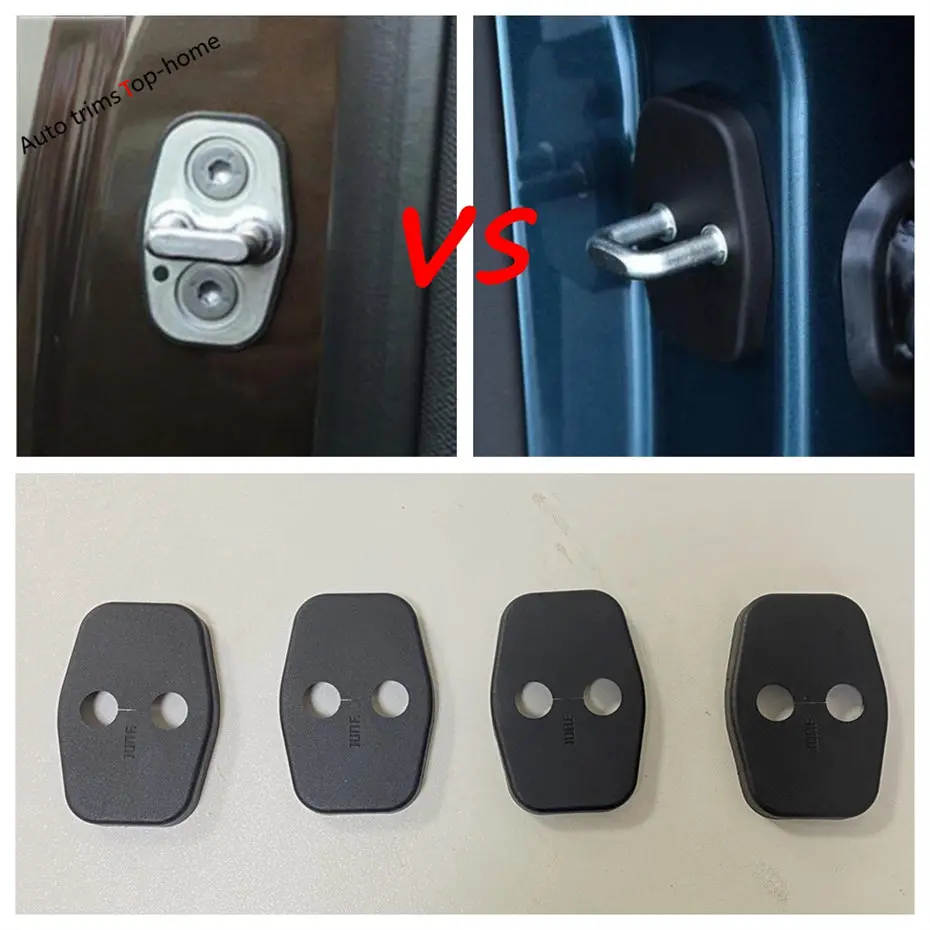 Внутренняя дверная пряжка защитная накладка для Citroen C5 Aircross C3-xr C5X и Peugeot 301 508 2008 3008