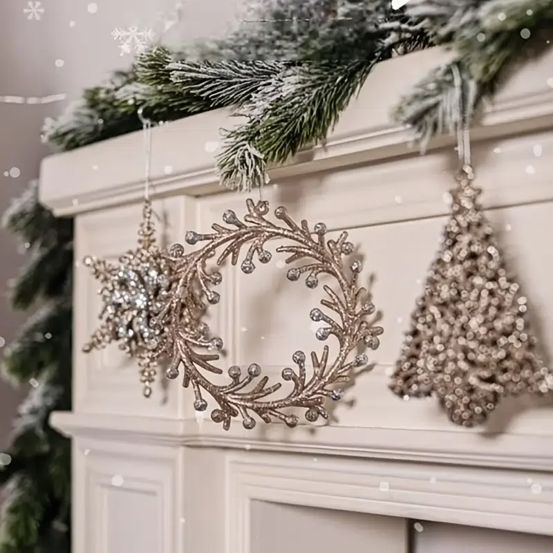 

Украшение, маленький подарок, подвесное украшение, подвеска в виде снежинки, фотография 4