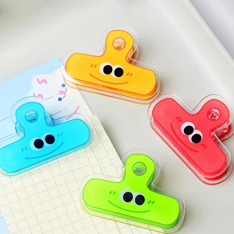 Вдохновляющие Мультяшные канцелярские принадлежности зажим фиксированная