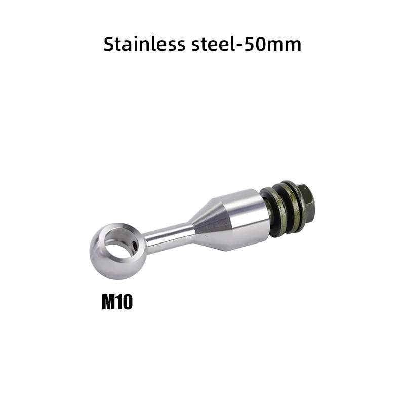 Удлинитель для шланга тормозной жидкости из нержавеющей стали для мотоцикла, универсальный удлинитель M10, соединительный тормозной шланг для rcs, запасные части