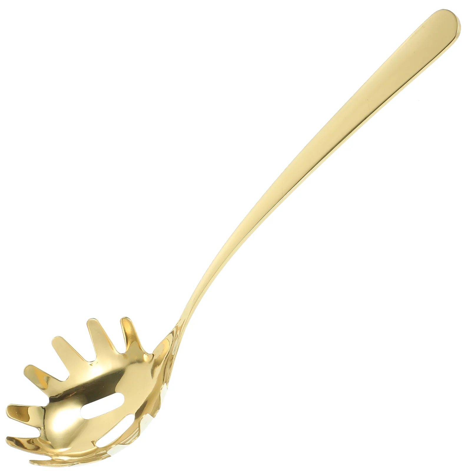 

Pink Shell Noodle Ladle Pasta Strainer Spaghetti Tongs Noodles Slotted Spoon Server Vermicelli Utensil Colander