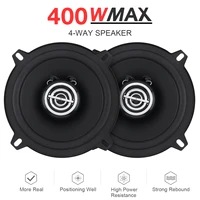 2pcs 5 inch 400w universal car coaxial speakers audio stereo full range frequency hifi for car auto loudspeakers