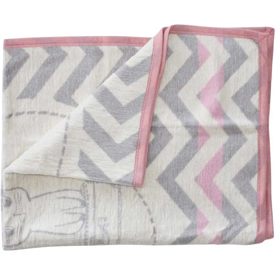 

Pink Cat Cotton Baby Blanket (90x120)