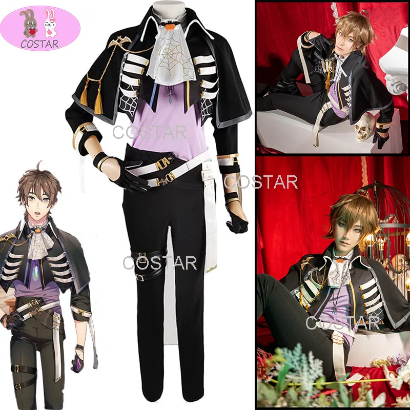 

COSTAR Eiden Halloween Suit Game Nu Carnival Cosplay Costumes Anime Clothing Fancy Party Suit Coat Shirt Pants Full Set