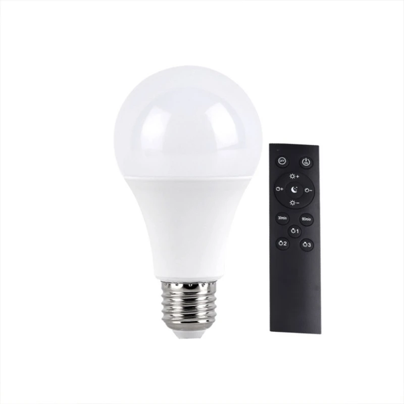 

Intelligent wireless remote control LED bulb with infinite dimming and color adjustment LED