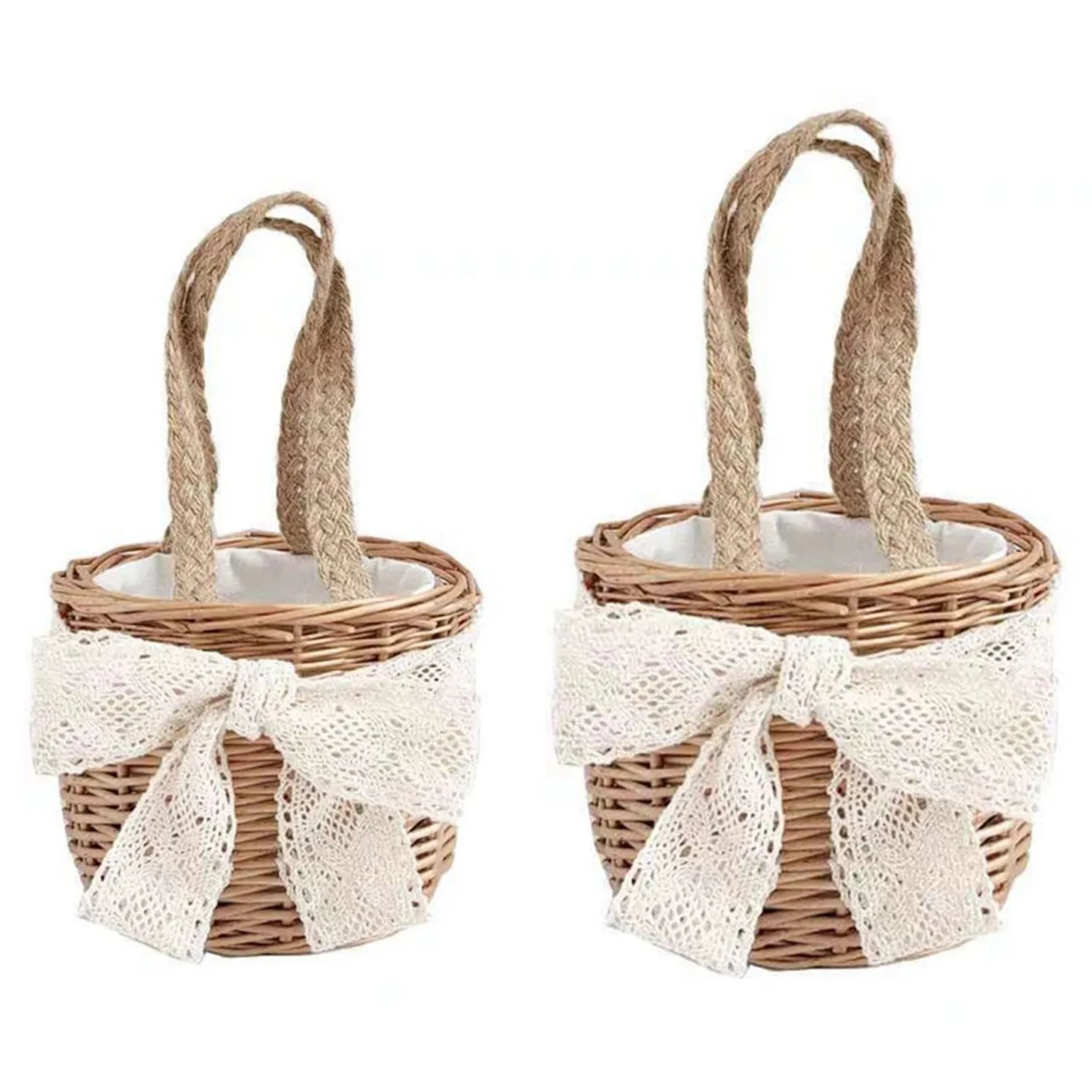 

AFBC корзины для цветочной композиции, цветочный упаковочный контейнер, свадебная портативная коричневая подвесная Водонепроницаемая бамбу...