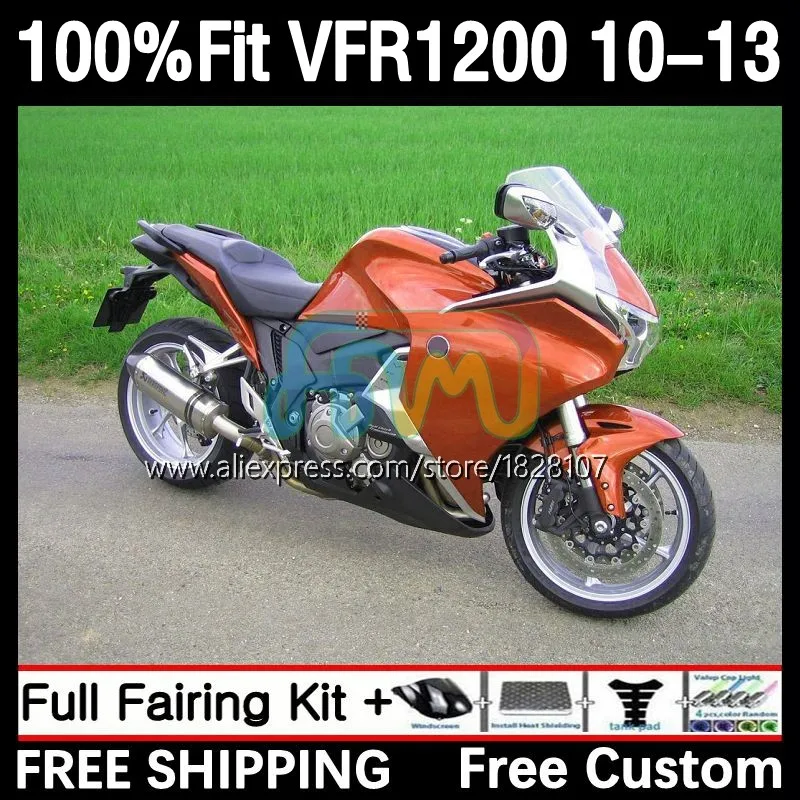 

OEM Fairing For HONDA VFR1200 VFR 1200 RR 15No.101 VFR-1200 10 11 12 13 VFR1200RR 2010 2011 2012 2013 Injection Body Hot Orange