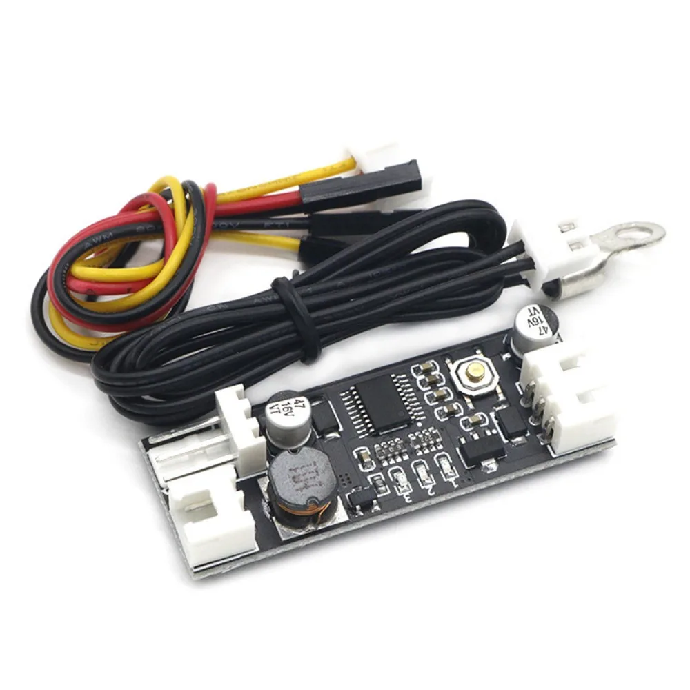 

Ntc B Single 12v 0.8a Dc Pwm Module Speed Controller Chassis Computer Fan Temperature Control Noise Reduction